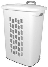 Sterilite Ultra Wheeled Laundry Hamper with L...