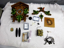 Hubert Herr Triberg Germany Orig Black Forest Cuckoo Clock Needs Assembly Set