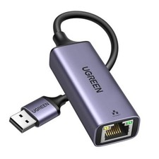 USB to Ethernet Adapter, Plug and Play 1Gbps Aluminium Adapter Space Grey