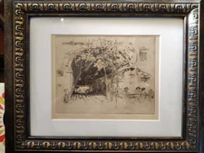 James McNeill Whistler-Drypoint Etching-The Traghetto No. 2 Venetian  Set 5th