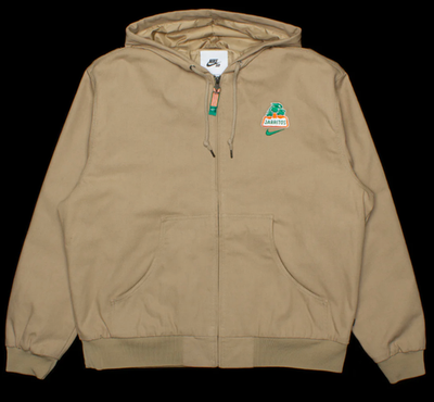 NIKE SB X JARRITOS DUNK LOW PADDED JACKET KHAKI SZ XXL DV9065-247