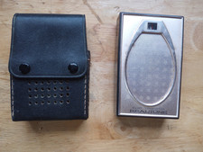 REALTONE Eight Transistor Radio TR-1843 With Leather Carrying Case, Vintage