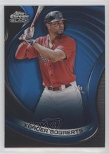 2022 Topps Chrome Black Blue Refractor 34/75 Xander Bogaerts #59 7xr