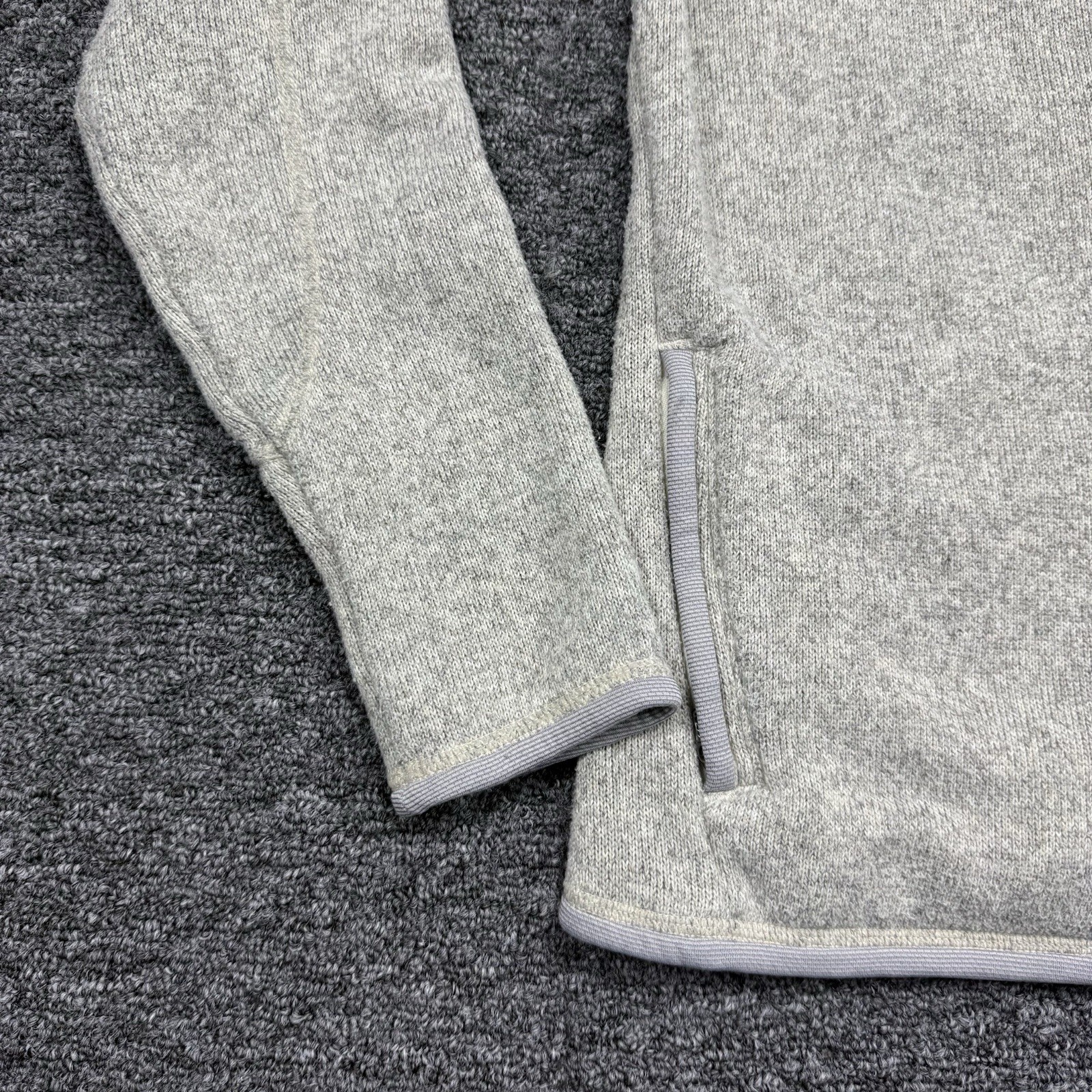 Patagonia Better Sweater Full Zip Fleece Women Medium Grey Jacket Hiking Outdoor thumbnail 4