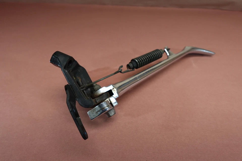 Yamaha V-Star 1100 V Star XVS1100 1999-2009 soporte lateral Foto 3 de 4