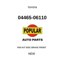 Plaquette de frein Toyota CAMRY