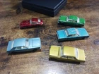 Lot Of 5 VINTAGE DIECAST Matchbox Cars.  Ford. Lincoln.  Mercedes.  More