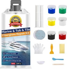 Gel Coat Repair Kit for Boats Color Match , Marine Fiberglass Gelcoat 100g