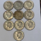 [Lot of 10] - 1964 Kennedy Half Dollar - 90% Silver