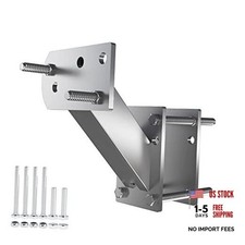 Spare Tire Mount Bracket for Trailer, 120LBS Weight Capacity, Fits Most Silver
