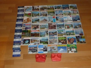 2 MAL VIEW MASTER 1MAL 3D 56 SCHEIBEN