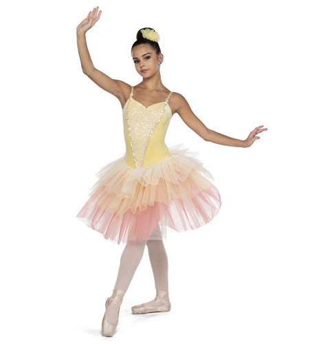 A Wish Come True Girls IMC Pink Tutu Dance Dress Sleeveless Polyester H155