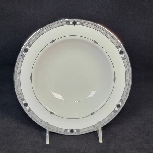 Lenox KARA NWT Rim Soup Bowl 8-1/4" Debut Collection Bone China RETIRED