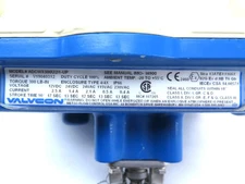 Valvcon ADCWX300U2I1-UP Electric Actuator & 1" Valve