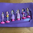 Vintage Mattel Barbie Stamps - Doll Figurine Stamper Figure Stamp Toys x6