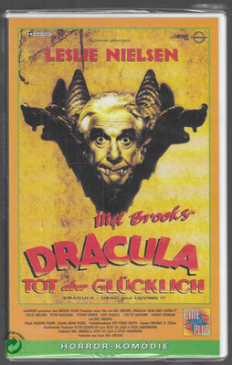 Leslie Nielsen   DRACULA  Tot aber glücklich   VHS Rarität  NEU  OVP  in Folie
