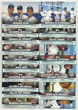 2001 Topps Baseball Combos Set - 20 Cards