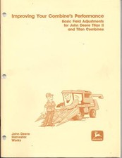 John Deere Basic Field Adjustments Titan II Combine Harvester Works NEW DS0114