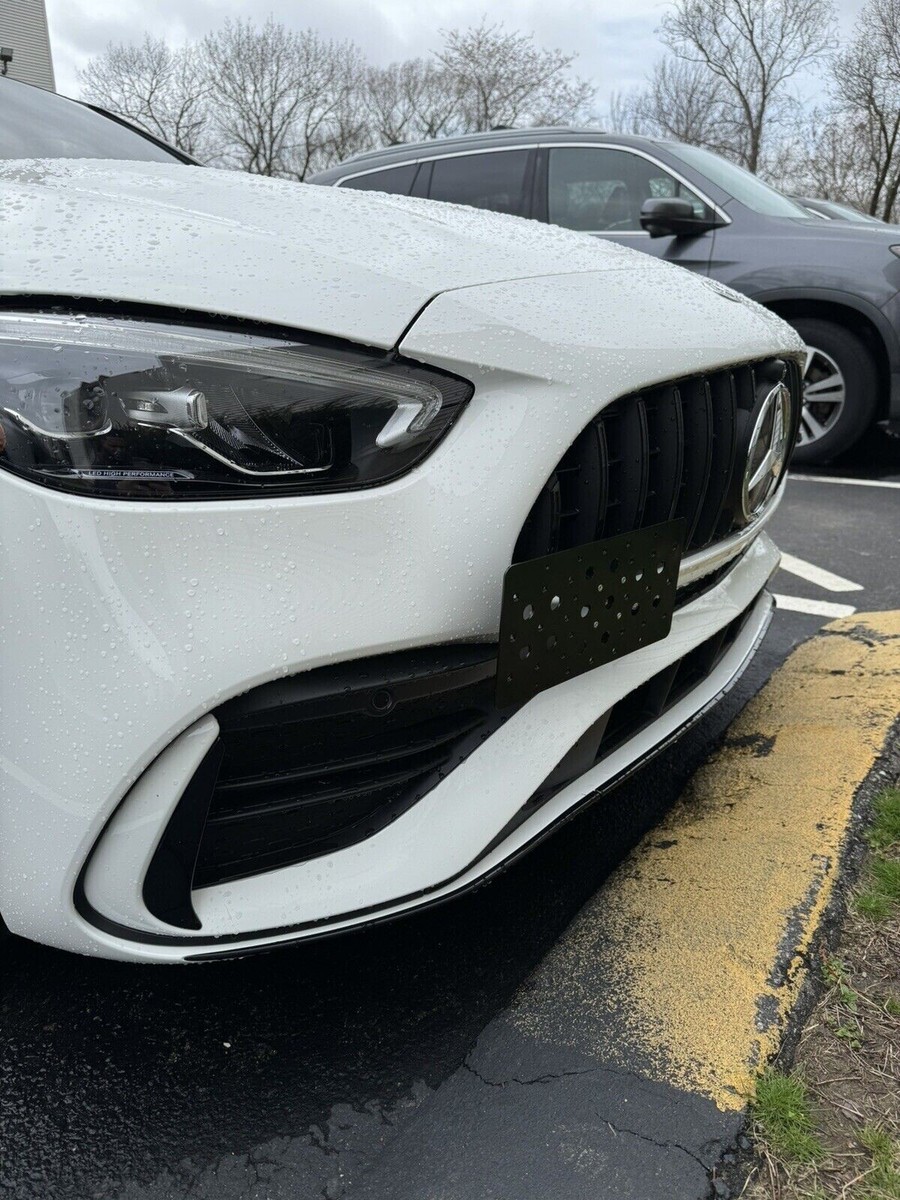 Bumper Tow Hook License Plate Mount Bracket For Mercedes C-Class - Foto 4