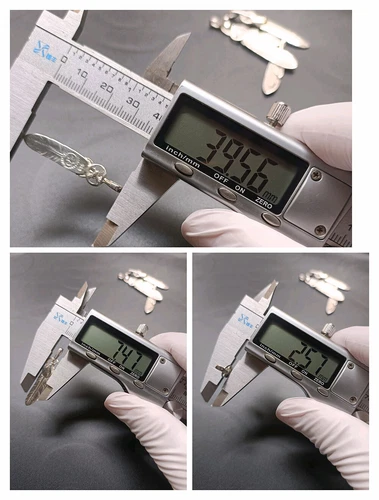 REAL 925 Sterling Silver Indian Thunderbird Feather Pendant Charm DIY Jewelry - Picture 12 of 15