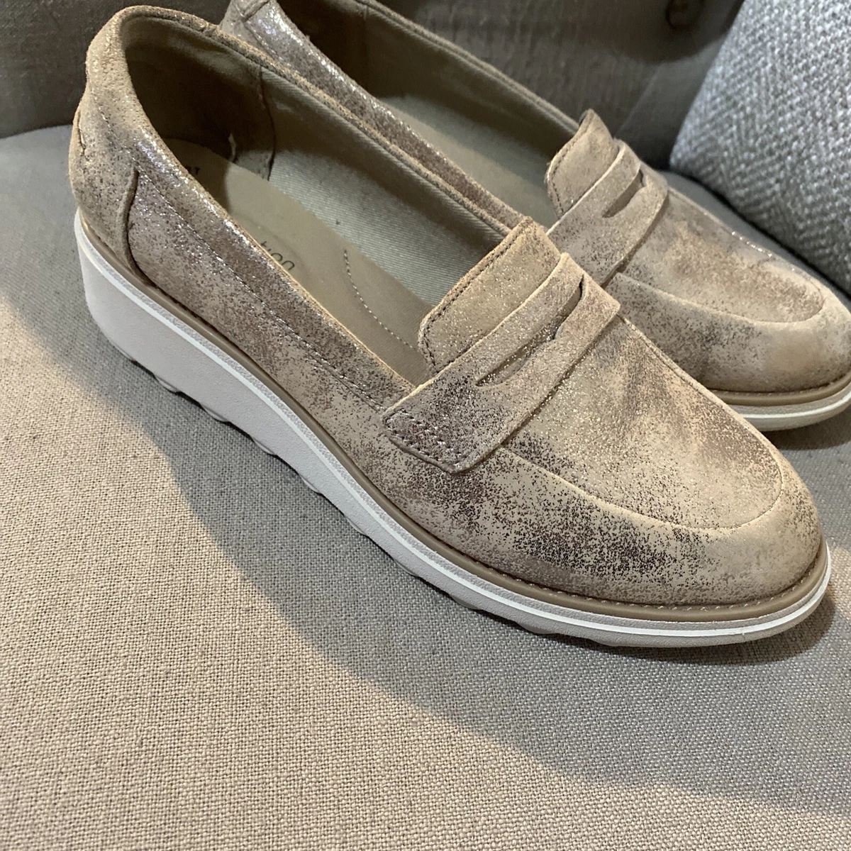 Clarks sharon ranch pewter cheap