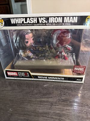 Funko Pop! Moments: Marvel - Whiplash vs. Iron Man - Amazon (Exclusive) #361