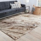 3D Brown Texture Stripes NAO2908 Game Rug Mat Elegant Photo Carpet Mat Fay