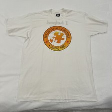 Vintage 1990 Compaq Computers Tech T-Shirt, Screen Stars White Large USA Made