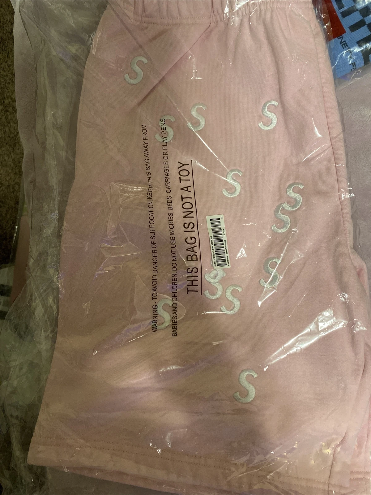 Short S brodé rose Supreme Ds XL 
