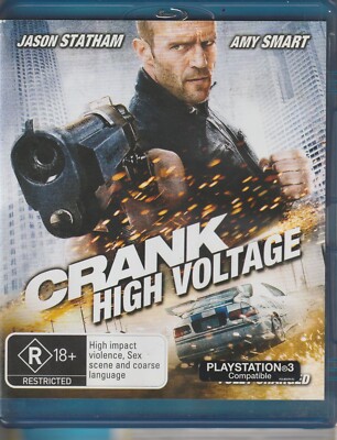 Crank High Voltage - Jason Statham & Amy Smart - Bluray