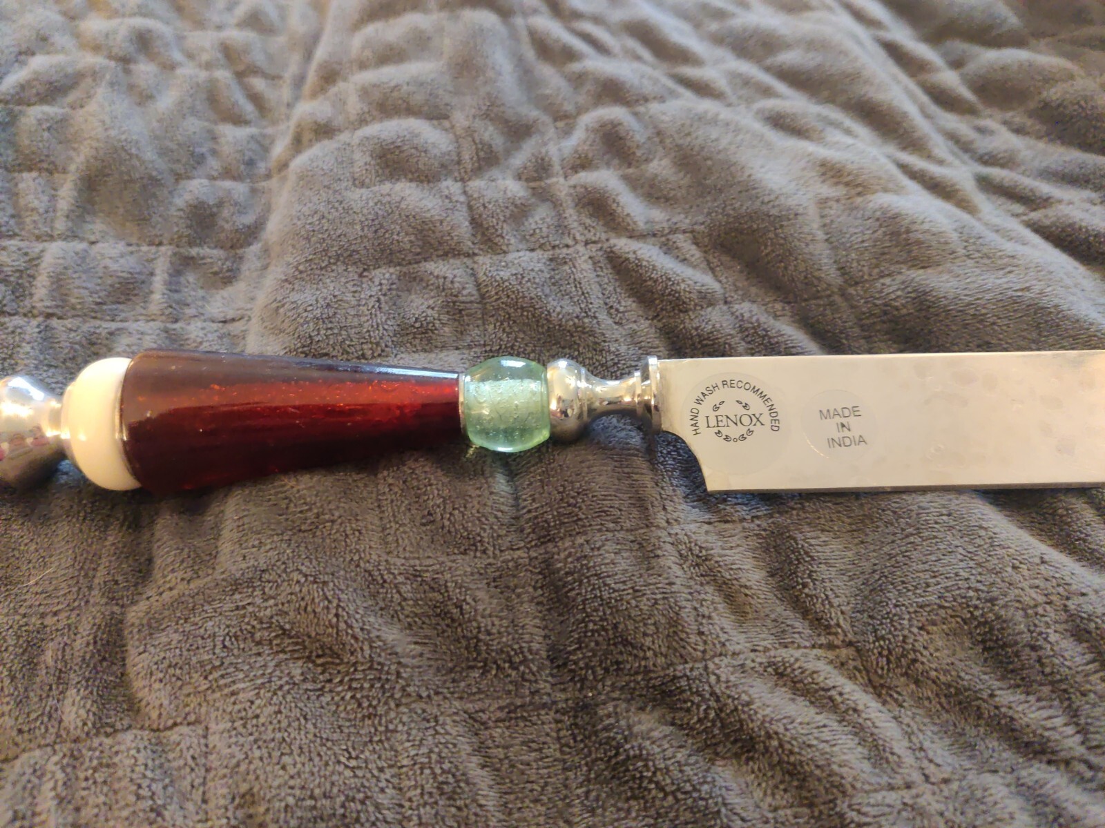 Lenox Holiday Gathering Cake Knife NIB eBay