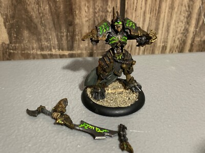A5089 WARMACHINE HORDES CRYX LICH LORD VENETHRAX PAINTED BASED METAL