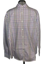 Penguin original Button Up size 17 34/35. Across Chest 25 . L 29 In.