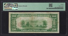 Circulated Grade 20 $20 US National Banknotes for sale | eBay