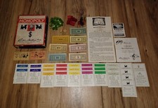 Vintage Monopoly Board Game WWII No Board 