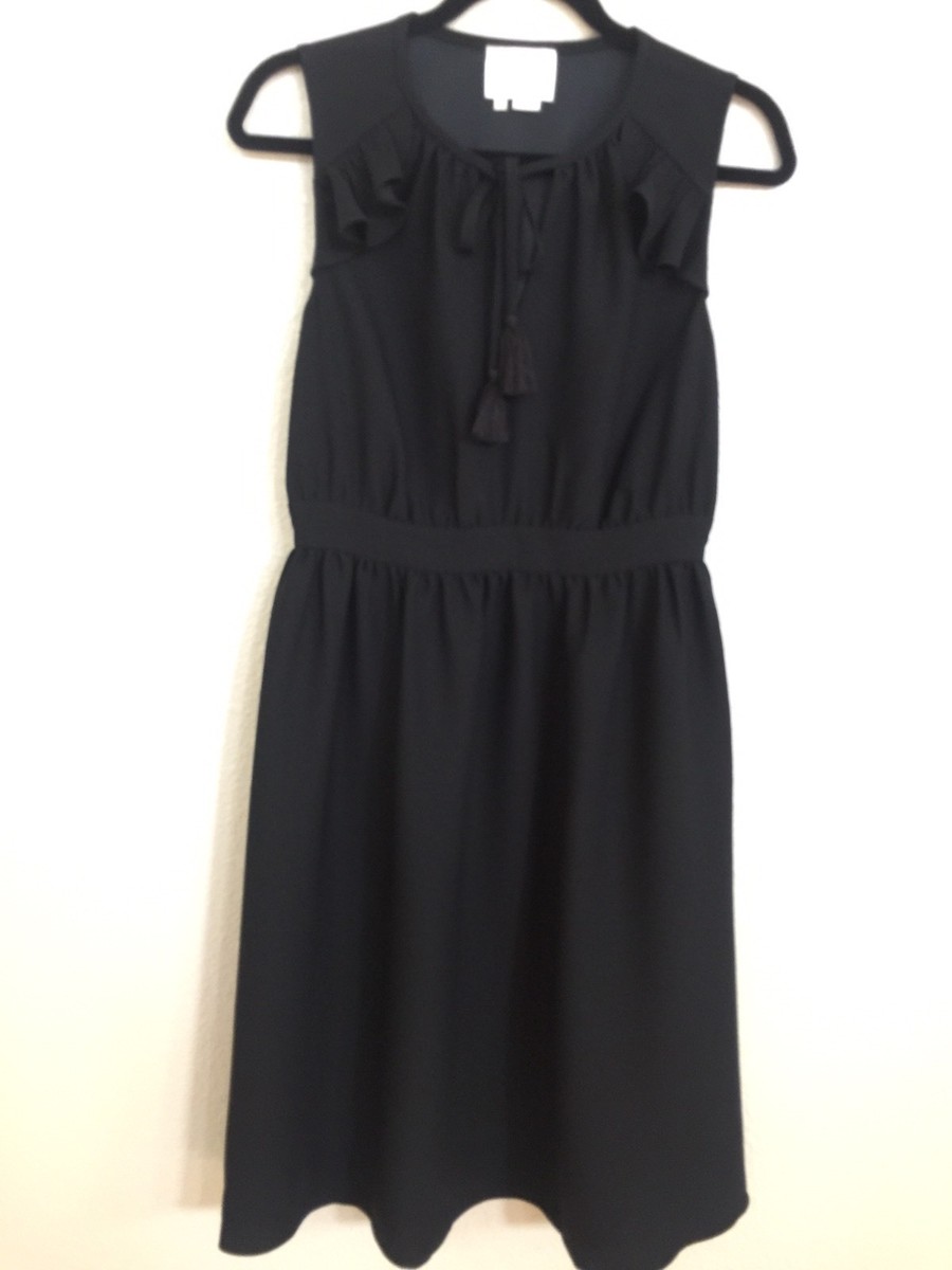 即発★KATE SPADE★crepe ruffle fit and flare ワンピース New Kate Spade New York Crepe Ruffle Fit and Flare Dress