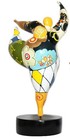 Dancing Ballerina -hommage An Niki De Saint Phalle -nana Thick Woman Figur 20095