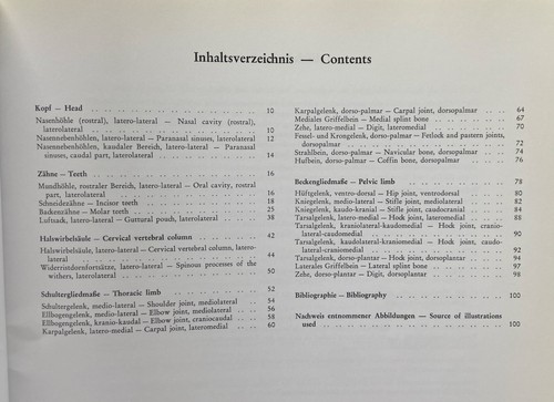Atlas der Röntgenanatomie des Pferdes of Radiographic Anatomy the horse Schebitz - Bild 4 von 4