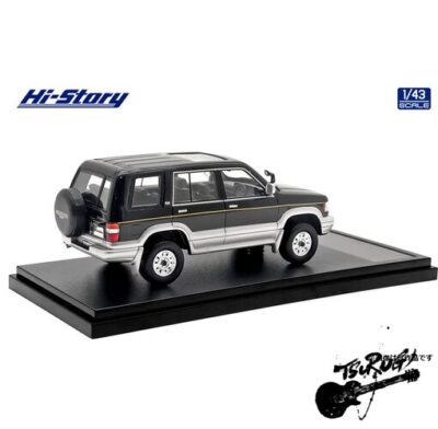 402-623 Hi-Story 1/43 いすゞ BIGHORN 1993 Hi Story 1/43 Isuzu Big Horn (1993) Customized Ebony Black/Light