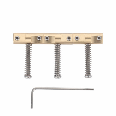 Wilkinson Compensated Brass Saddles 10.8mm Guitar Bridge Saddle for Tele Guitar