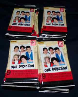 Panini 10 x One Direction Trading Card Pack NEW Stickers 1D LIAM PAYNE