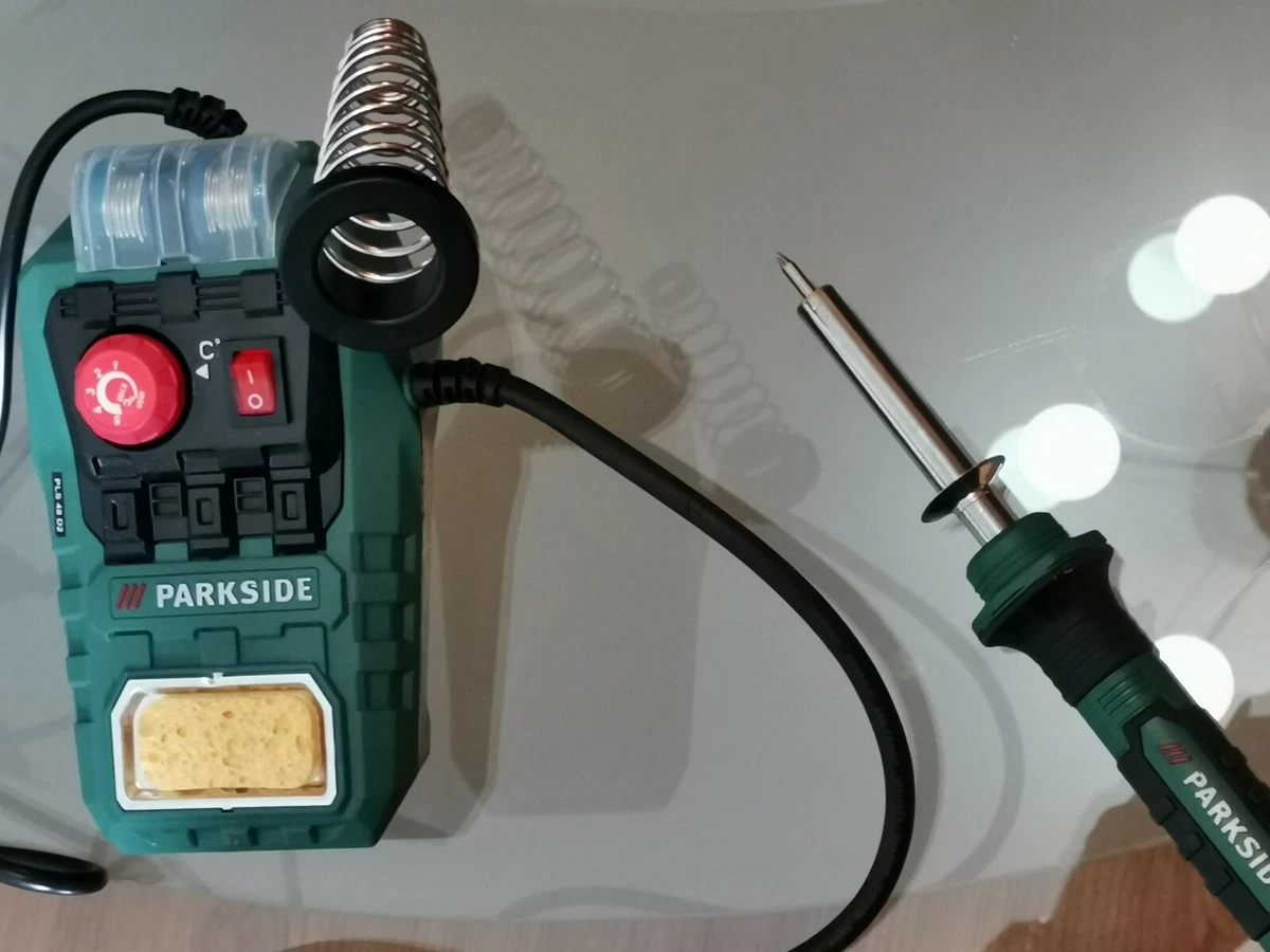 Soldering Station Parkside 48W Model PLS 48 D2.Brand New with accessories.  | eBay