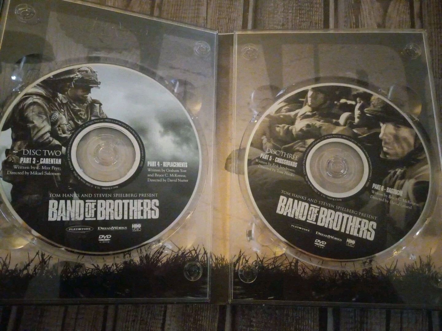 HBO Band Of Brothers DVD Tin Collector Case Complete 6-Disc Series Set ...