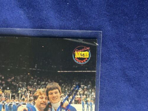 #15 Steve Janaszak signiert 1995 Signature Rookies Miracle on Ice 1980 Goldmedaille - Bild 3 von 11
