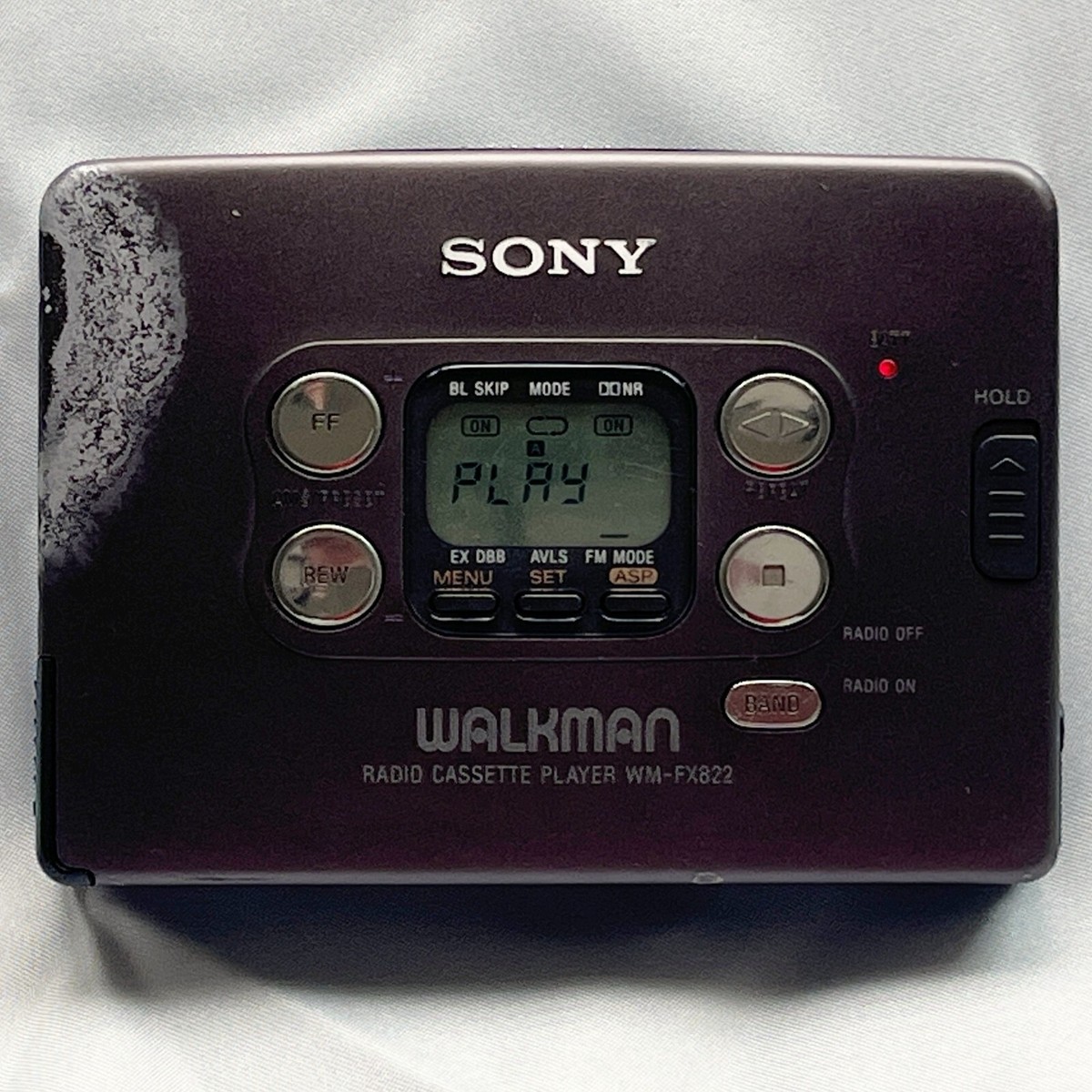 SONY WALKMAN ラジオカセットプレイヤーWM-FX822
