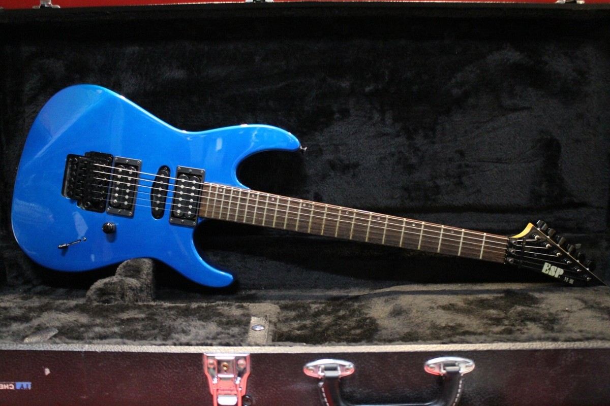 USED ESP M-Ⅲ Blue HSS Electric Guitar GT341 230615 | eBay