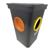 	Tuf-Tite 4-Hole Distribution Box With Fittings For 4 inch Pipe	