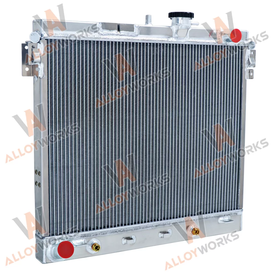 4 ROW Radiator For Hummer H3 2006-2010/H3T 2009-2010/GMC Canyon Colorado 5.3L - Image 2 of 4
