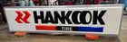 VINTAGE HANKOOK DUALITE 12’ LIGHTED DOUBLE SIDED OUTSIDE POLE SIGN 12'X3'x10"