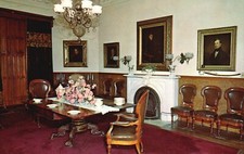 Postcard KY Lexington Ashland Henry Clay Dining Room Chrome Vintage PC G9695